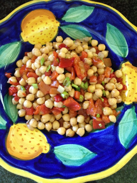 Chickpea salad