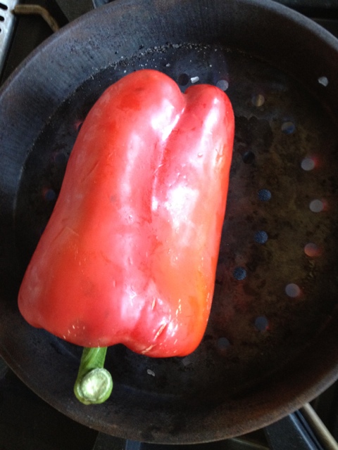 Red pepper for chick pea