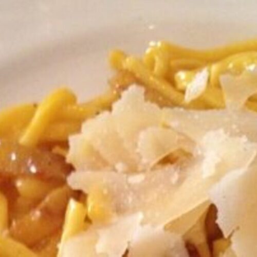 Pasta at the Osteria in Rome