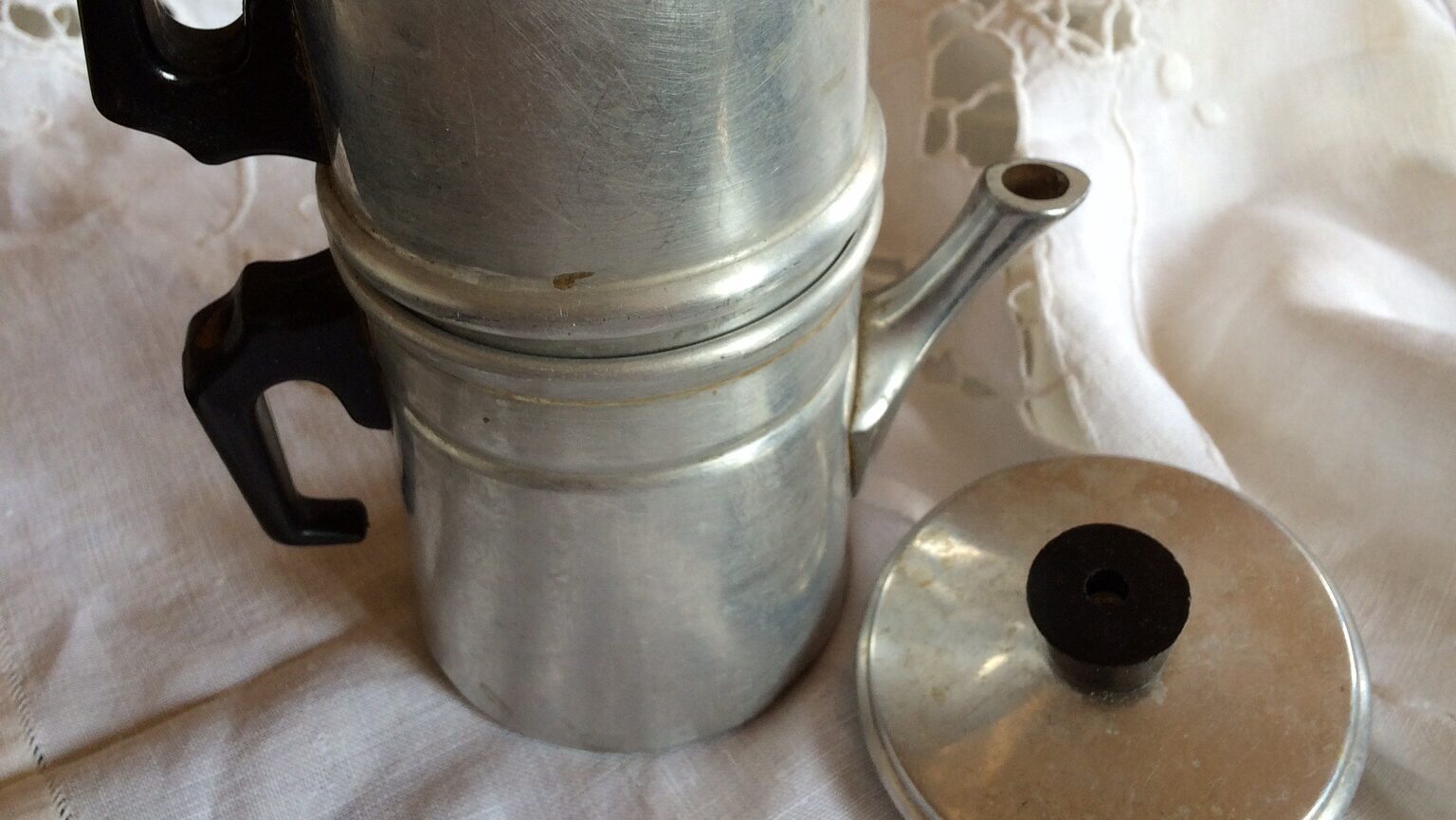 Collectible Original 1960 Neapolitan Coffee Pot Working 