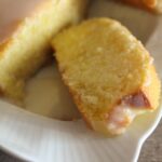 Lemon Poundcake drizzled with a Lemon Glaze