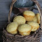 Corn bread and muffins made with freshly ground cornmeal
