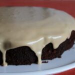 ginger cake with maple glaze