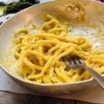 Pasta alla Carbonara is a delicious and classic Roman cuisine pasta dish
