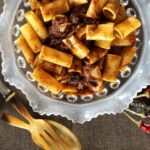 Pasta with wild boar sauce