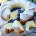 Blueberry Ciambellone Breakfast Poundcake is also great for dessert!