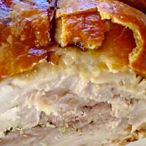 Luscious porchetta roast