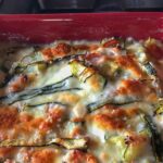 Zucchini Parmesan & Prosciutto is it delicious and cheesy way to use summer zucchini from your garden