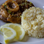 Ossobuco all milanese is a luscious dish from the Lombardy region that dates back to the middle ages