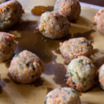 delicious fried eggplant polpette