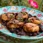 Luscious Chicken Marbella with prunes, olives and capers