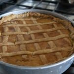 Pastiera Napoletana fresh from the oven