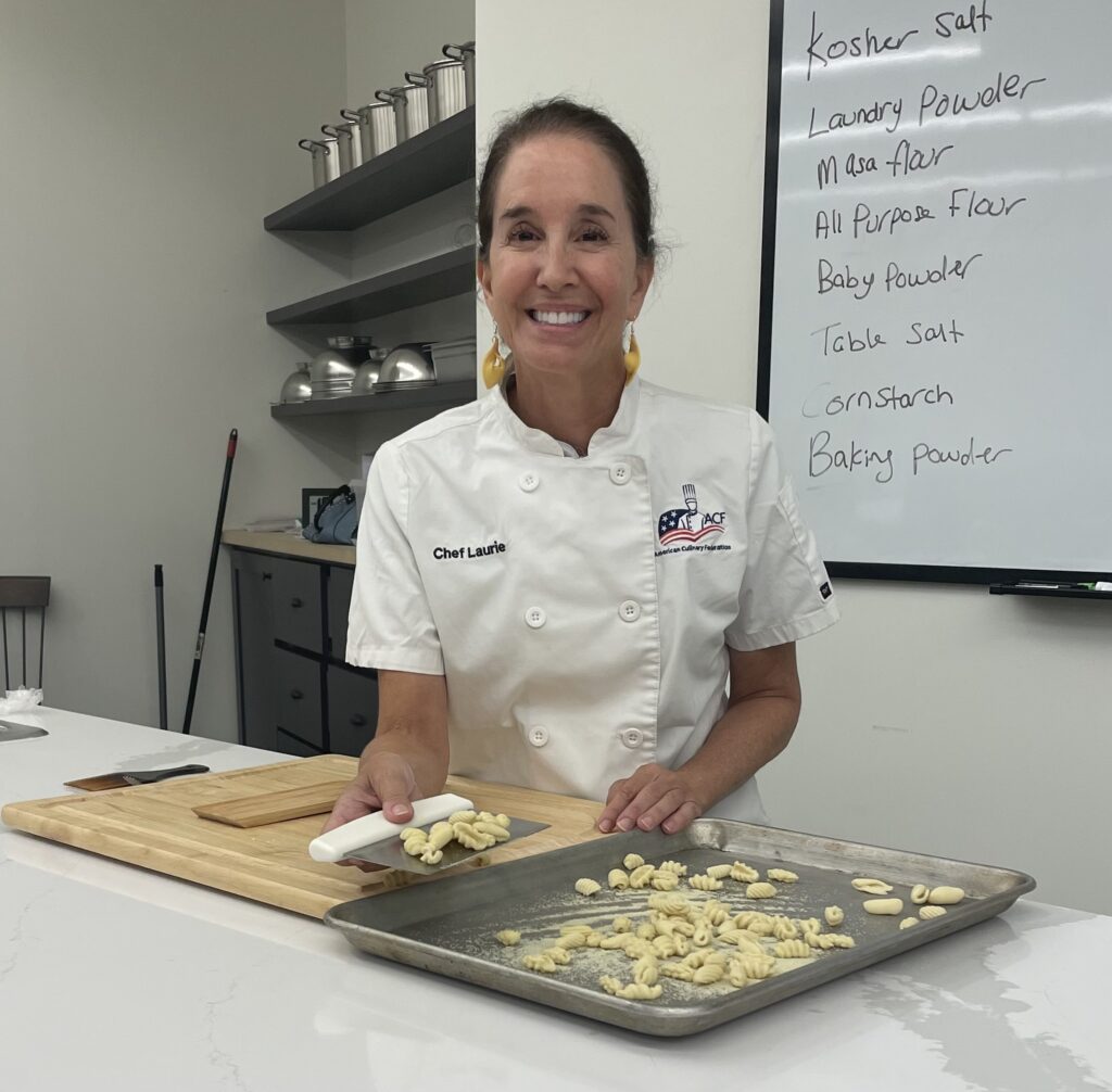 Laurie Boucher at work