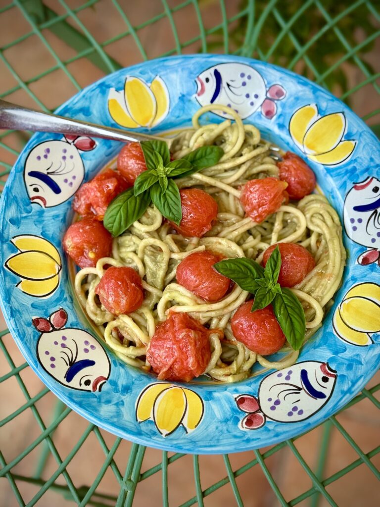Creamy Avocado Spaghetti
