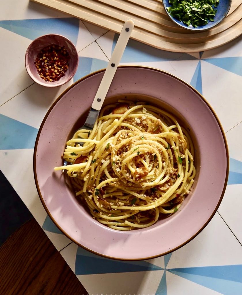 Delicious pasta created by Danny Freeman in Italianish