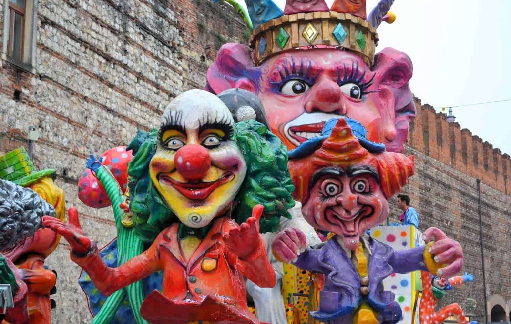 Carnival Masks in Verona