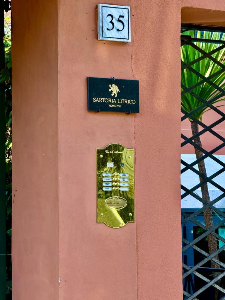 Sartoria Litrico in Rome