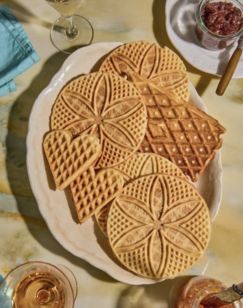 Pizzelle from Abruzzo