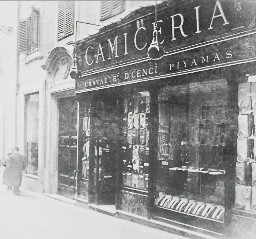 The original Davide Cenci store