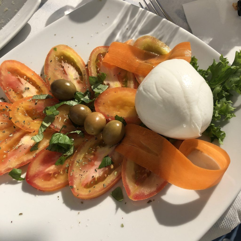Summer in Rome light lunch
