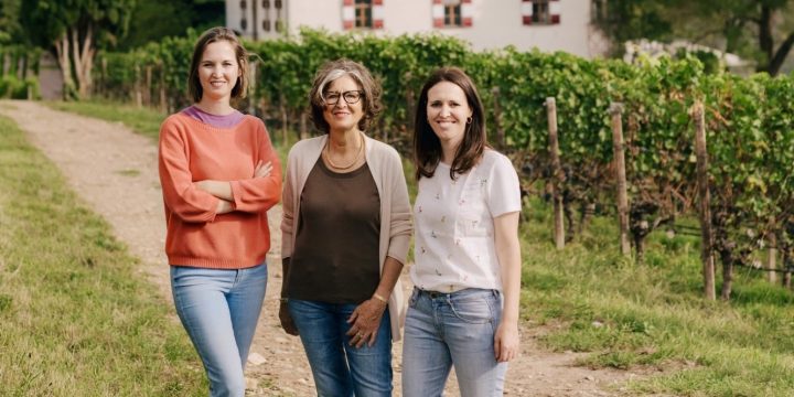 Elena Walch with daughters Julia and Karoline