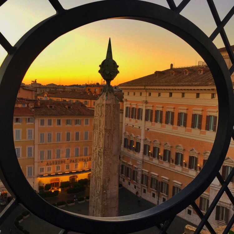 Sunset in Rome